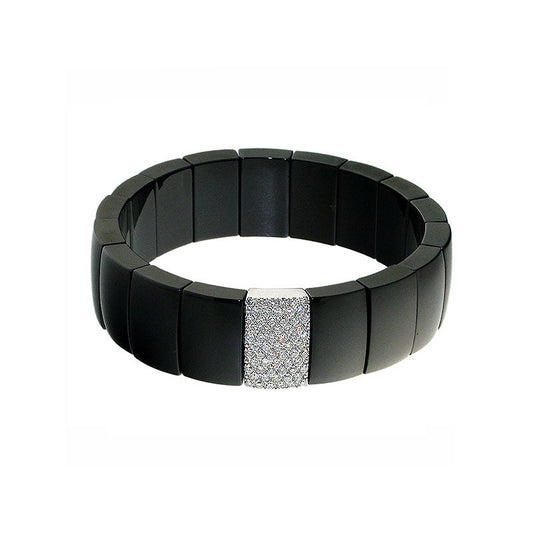 Roberto Demeglio - 18K White Gold Ceramic and Diamond