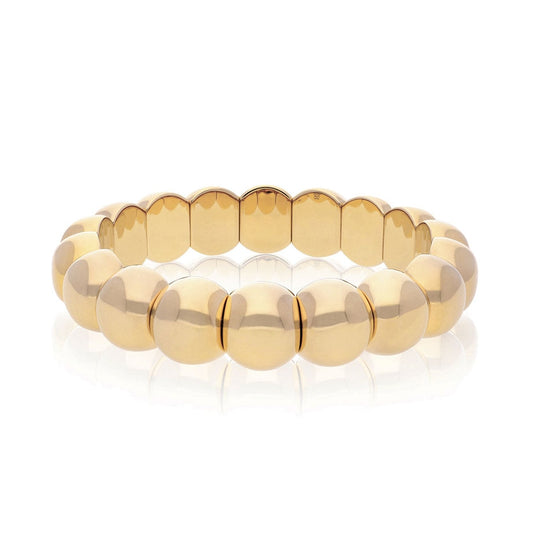 Roberto Demeglio 18K Yellow Gold Ceramic Bracelet