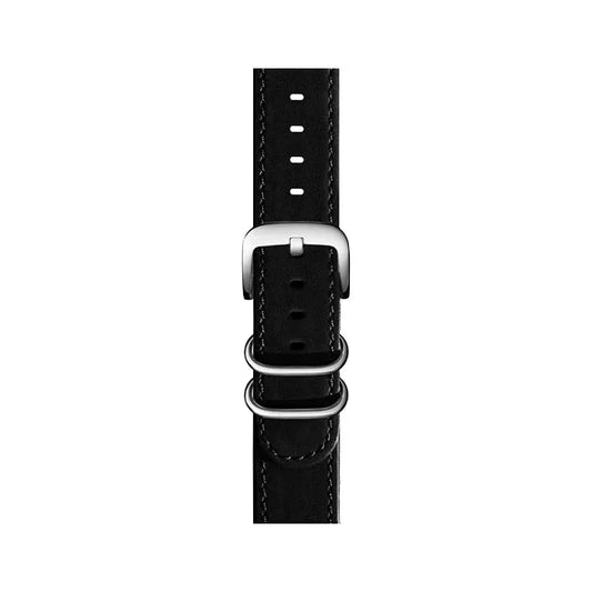 Shinola Watches - Black Leather Nato Strap S1120001093 |