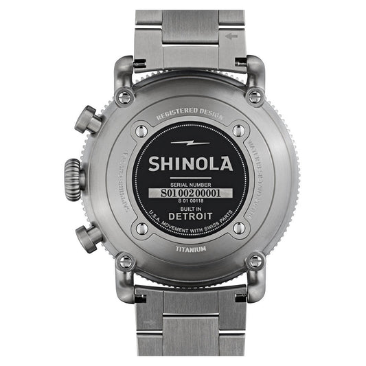 Shinola - The Black Blizzard 48mm S0120001118 | LaViano