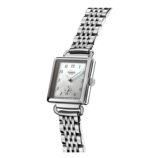Shinola Watches - The Cass Mother-of-Pearl Dial Stainless