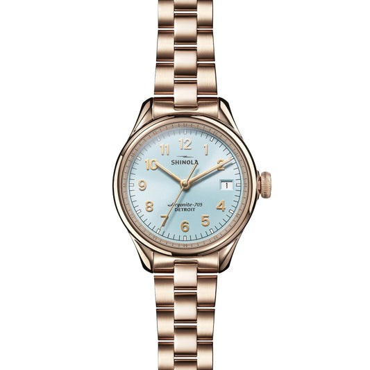 Shinola Watches - The Vinton 32mm Chambray Blue Dial