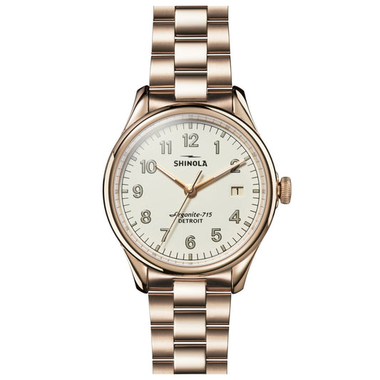 Shinola Watches - The Vinton Ivory Dial Watch S0120141279 |