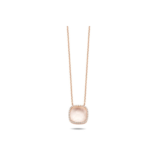 Tirisi Jewelry Necklaces - 18K Rose Gold Mother of Pearl and