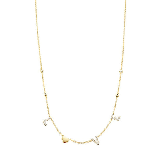 Tirisi Jewelry Necklaces - 18K Yellow Gold Diamond Necklace