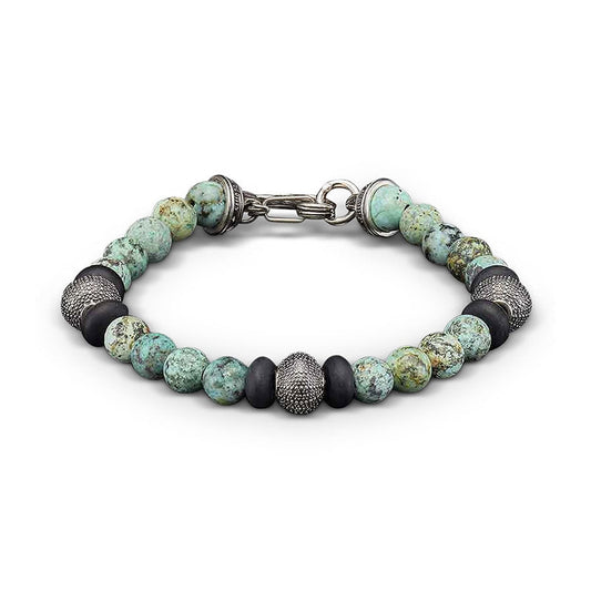 William Henry - BB11 TQ Nassau Beaded Bracelet | LaViano