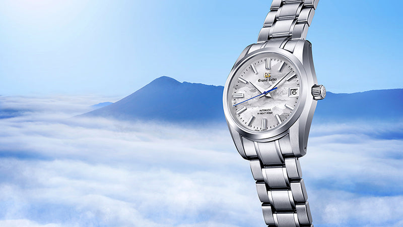 Grand Seiko celebrates the 25th anniversary of Caliber 9S with two special limited editions inspired by the sky over Mt. Iwate.