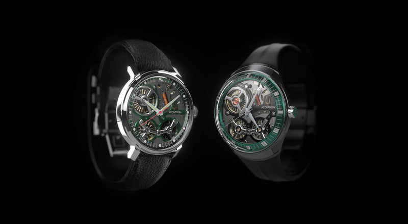 ACCUTRON OFFICIALLY UNVEILS WORLD’S FIRST TIMEPIECES POWERED BY ELECTROSTATIC ENERGY