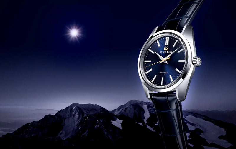 Celebrating 55 Years of the Grand Seiko Style with a new Spring Drive creation inspired by the moon over the Shinshu mountains