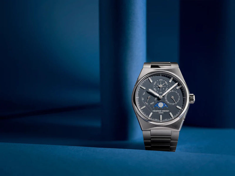 HIGHLIFE PERPETUAL CALENDAR MANUFACTURE: A NEW EXCLUSIVE BLUE-GREY VARIATION