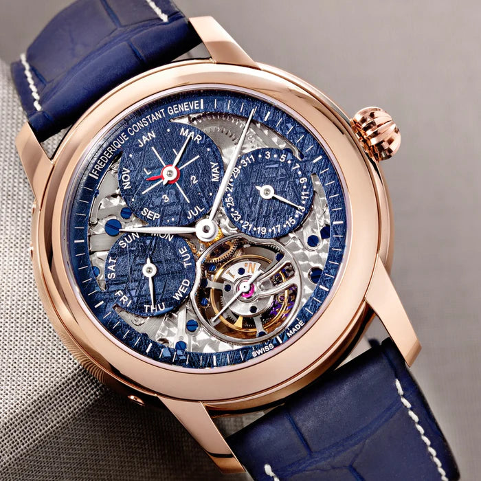 ONLY WATCH WITH A SPECTACULAR METEORITE TOURBILLON PERPETUAL CALENDAR MANUFACTURE TIMEPIECE