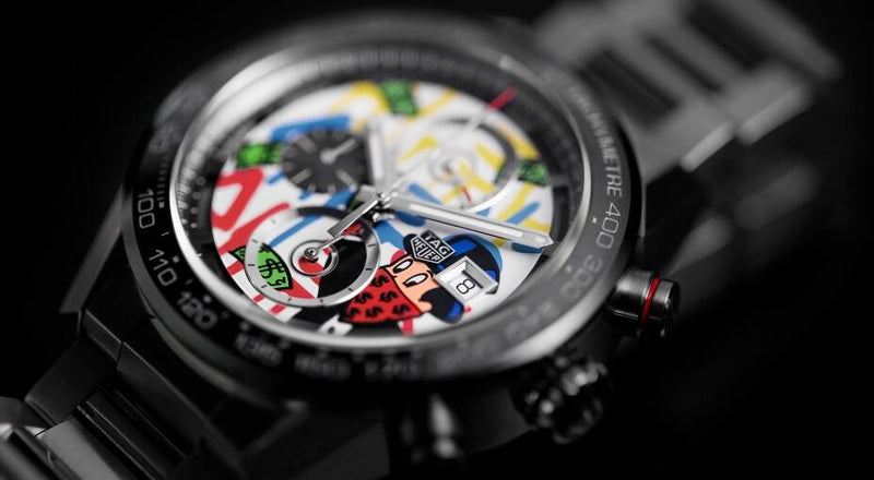 TAG Heuer launches two special-edition watches designed with street artist Alec Monopoly