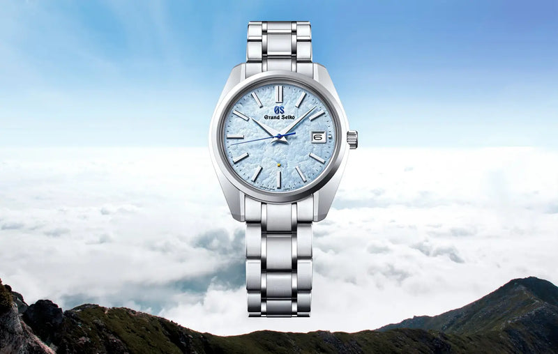 The 55th anniversary of the 44GS design is celebrated in a watch inspired by the sea of clouds in Shinshu.