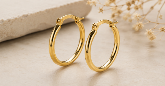 12 Comfortable 14k Gold Hoop Earrings for Sensitive Ears