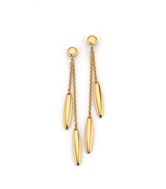 LaViano Fashion 18K Yellow Gold Earrings