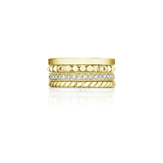 Penny Preville 18K Yellow Gold Diamond Ring