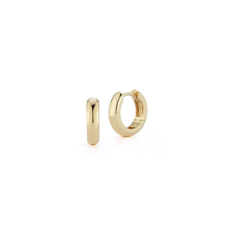 LaViano Fashion 14K Yellow Gold Huggie Earrings