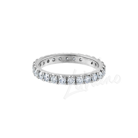 Azul Platinum Diamond Wedding Band
