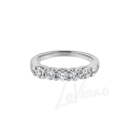 LaViano Fashion Platinum Diamond Wedding Band