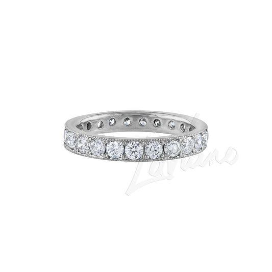 LaViano Fashion Platinum Diamond Band