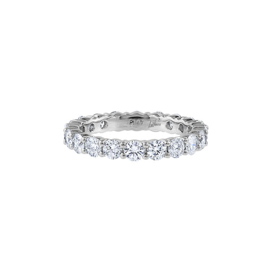 LaViano Fashion Platinum Diamond Wedding Band