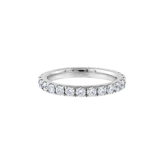 LaViano Fashion Platinum Diamond Wedding Band