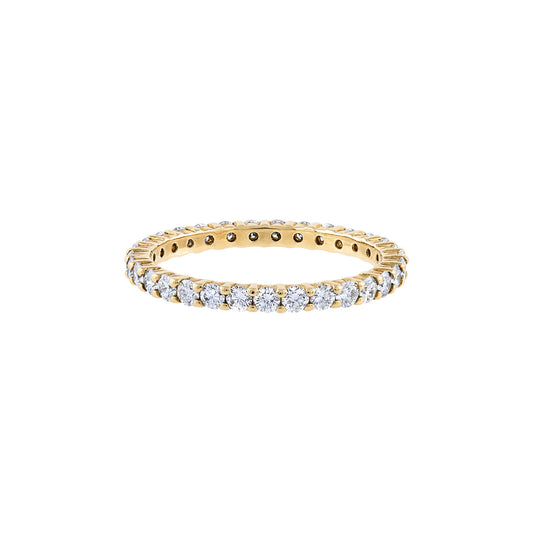 LaViano Fashion  18K Yellow Gold Diamond Wedding Band