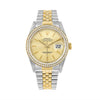 Rolex Datejust 16233 36mm Two Tone Diamond Beze