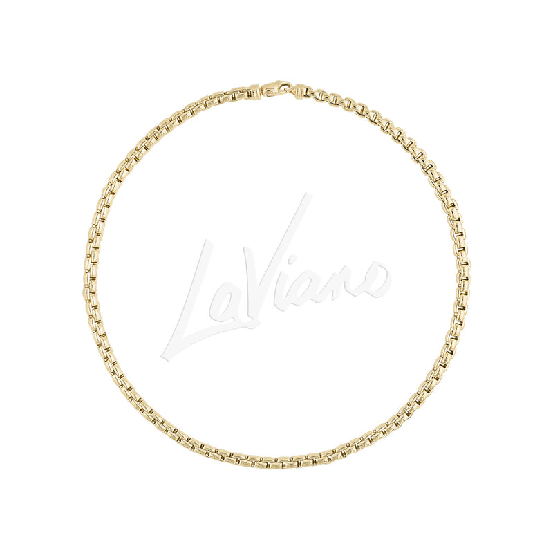 LaViano Fashion 14K Yellow Gold Chain Necklace