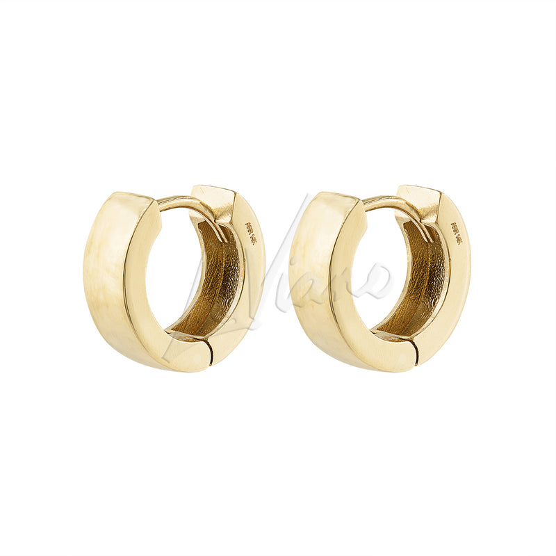 LaViano Fashion 14K Yellow Gold Hoop Cuff Earrings