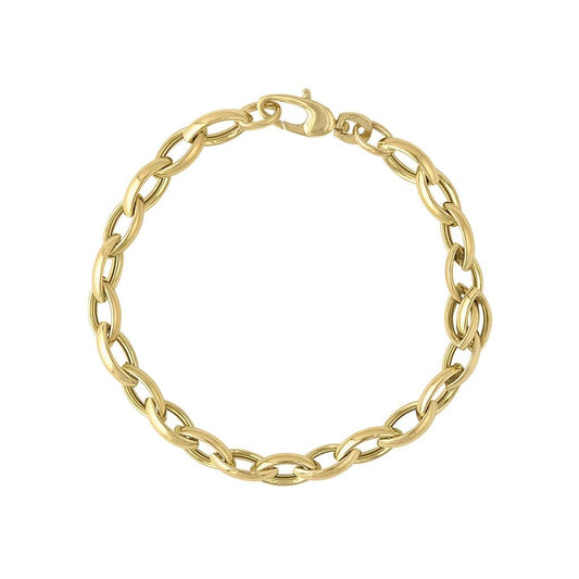 LaViano Fashion 14K Yellow Gold Bracelet