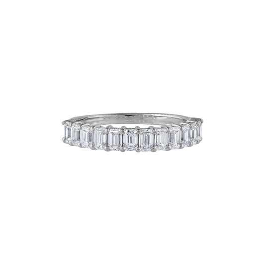 Pe Jay Creations 14K White Gold Diamond Band