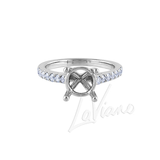 LaViano Fashion Platinum Diamond Semi Mounting