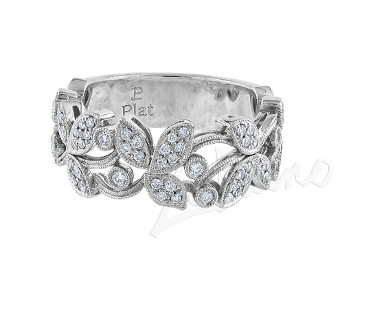 Pe Jay Creations Platinum Diamond Ring