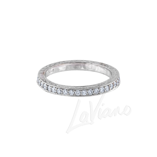 Penny Preville  18K White Gold Diamond Band