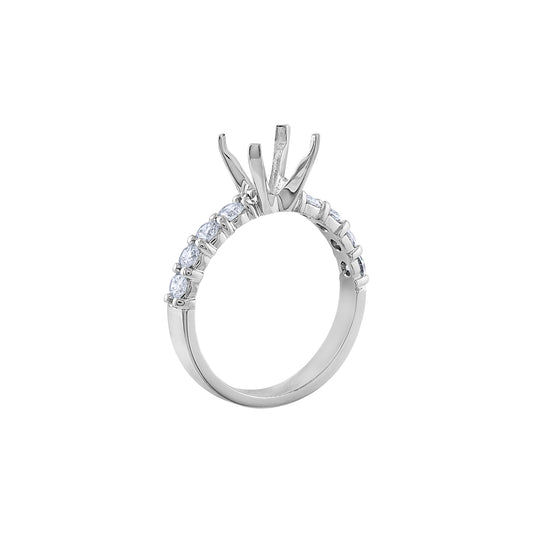 LaViano Fashion Platinum Diamond Semi Mounting