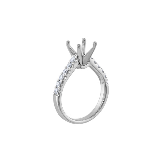 LaViano Fashion Platinum Diamond Semi Mounting