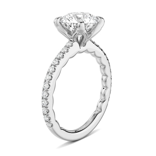 LaViano Fashion Platinum Diamond Semi Mounting