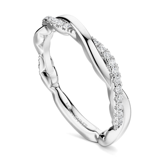 LaViano Fashion Platinum  Diamond Wedding Band