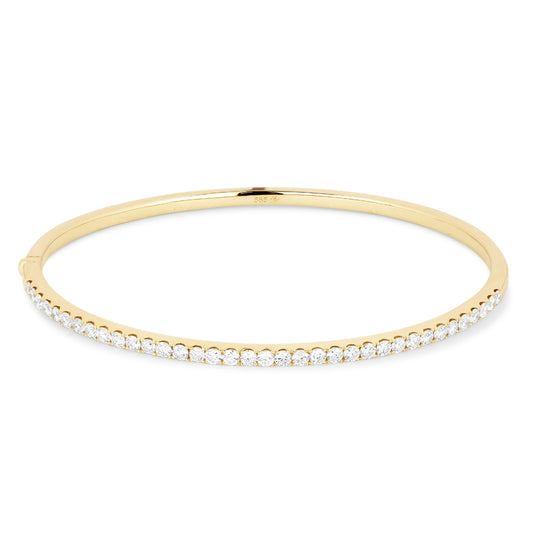 LaViano Fashion 14K Yellow Gold Diamond Bracelet