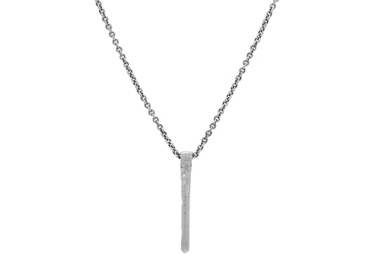John Varvatos Sterling Silver Nail Pendant