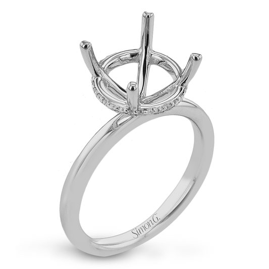Simon G Platinum Diamond Semi Mounting