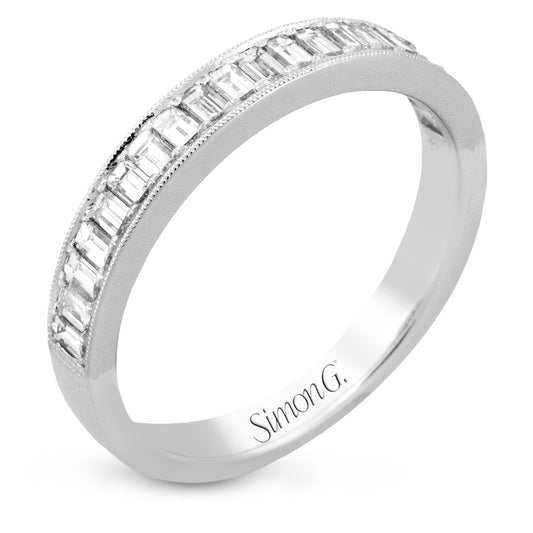 Simon G Platinum Diamond Wedding Band