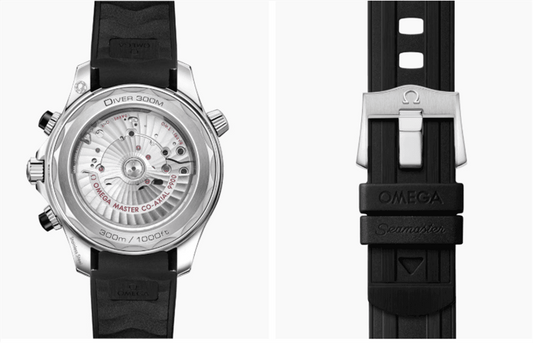 OMEGA Seamaster Diver 300m Chronograph Black Dial on Rubber  210.32.44.51.01.001