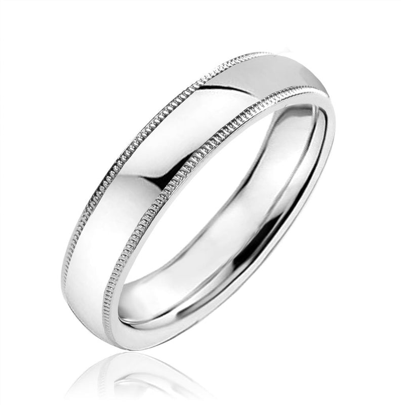 Precious Metal (No Stones) Fashion Rings - Men'