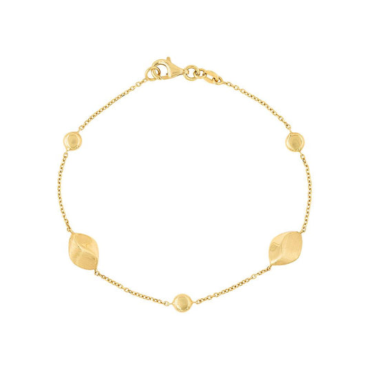 LaViano Fashion 14K Yellow Gold Bracelet