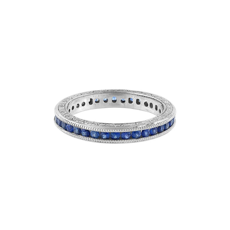 LaViano Fashion  14K White Gold Sapphire Rings