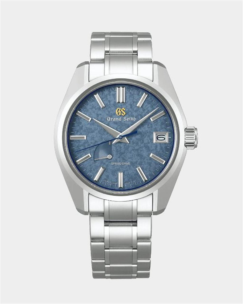 Grand Seiko Stainless Steel Spring Drive Light Blue Dial SBGA507 limited to 300 pieces