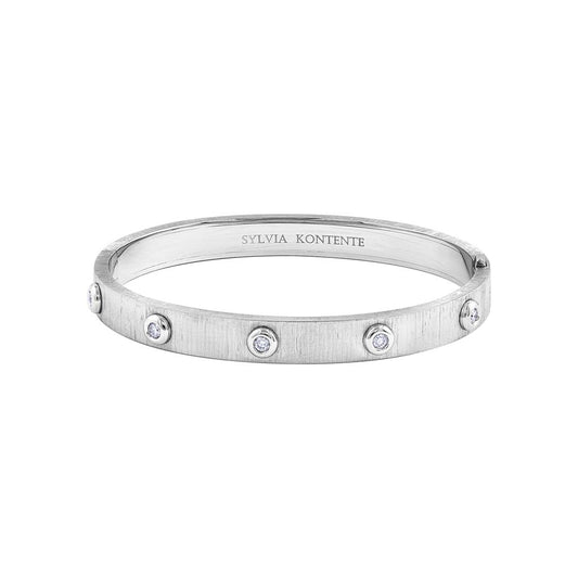 LaViano Fashion 18K White Gold Diamond Bracelet