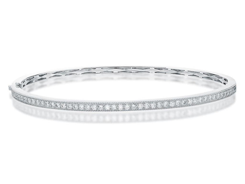 LaViano Fashion 18K White Gold Diamond Bracelet